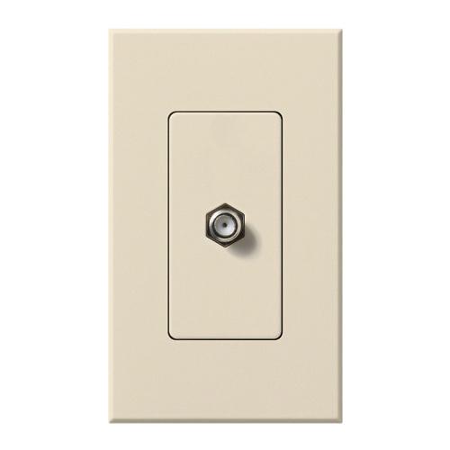 Lutron® NT-CJ-LA A/V Coax/F Type Jacks & Insert Modules