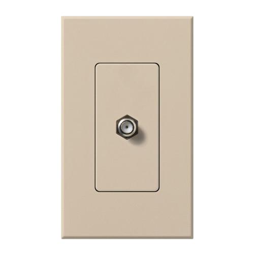 Lutron® NT-CJ-TP A/V Coax/F Type Jacks & Insert Modules