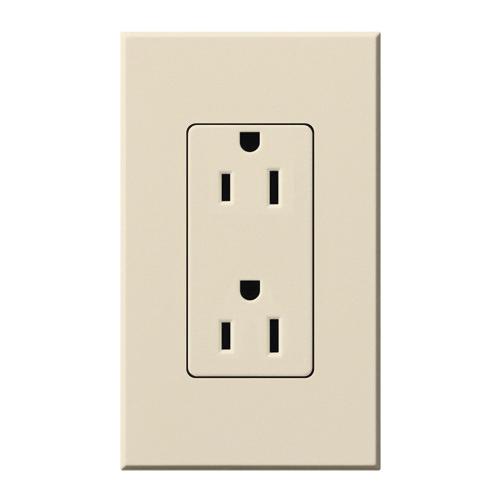 Lutron® NTR-15-LA Straight Blade Receptacles