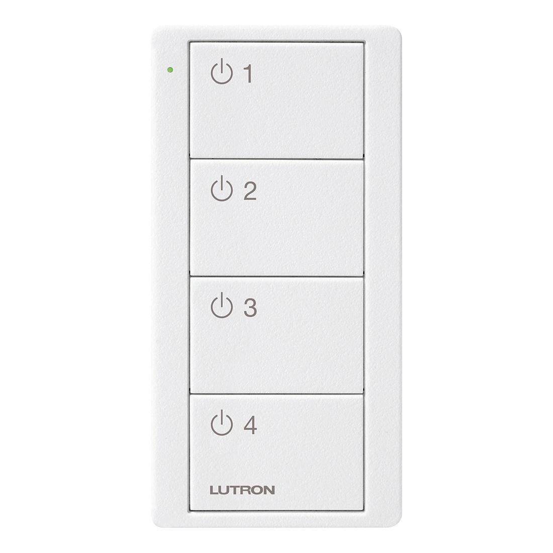 Lutron® PJ2-4B-TSW-L41 Lighting Control Remotes
