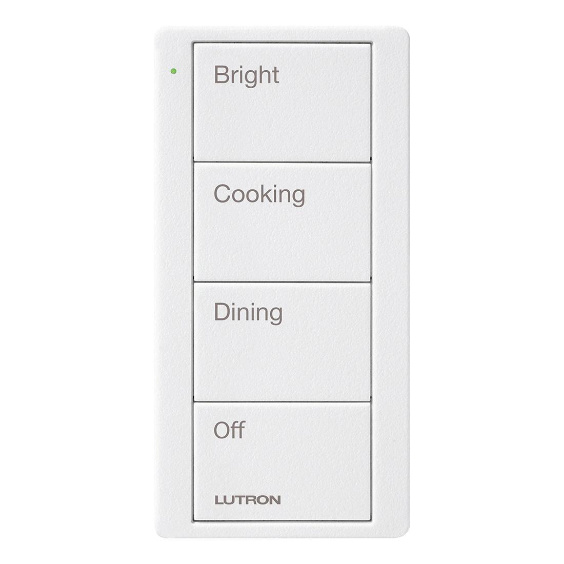 Lutron® PJ2-4B-TSW-P02 Lighting Control Remotes
