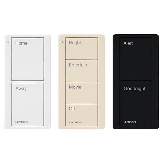 Lutron® PJ2-4B-GWH-L41 Lighting Control Remotes