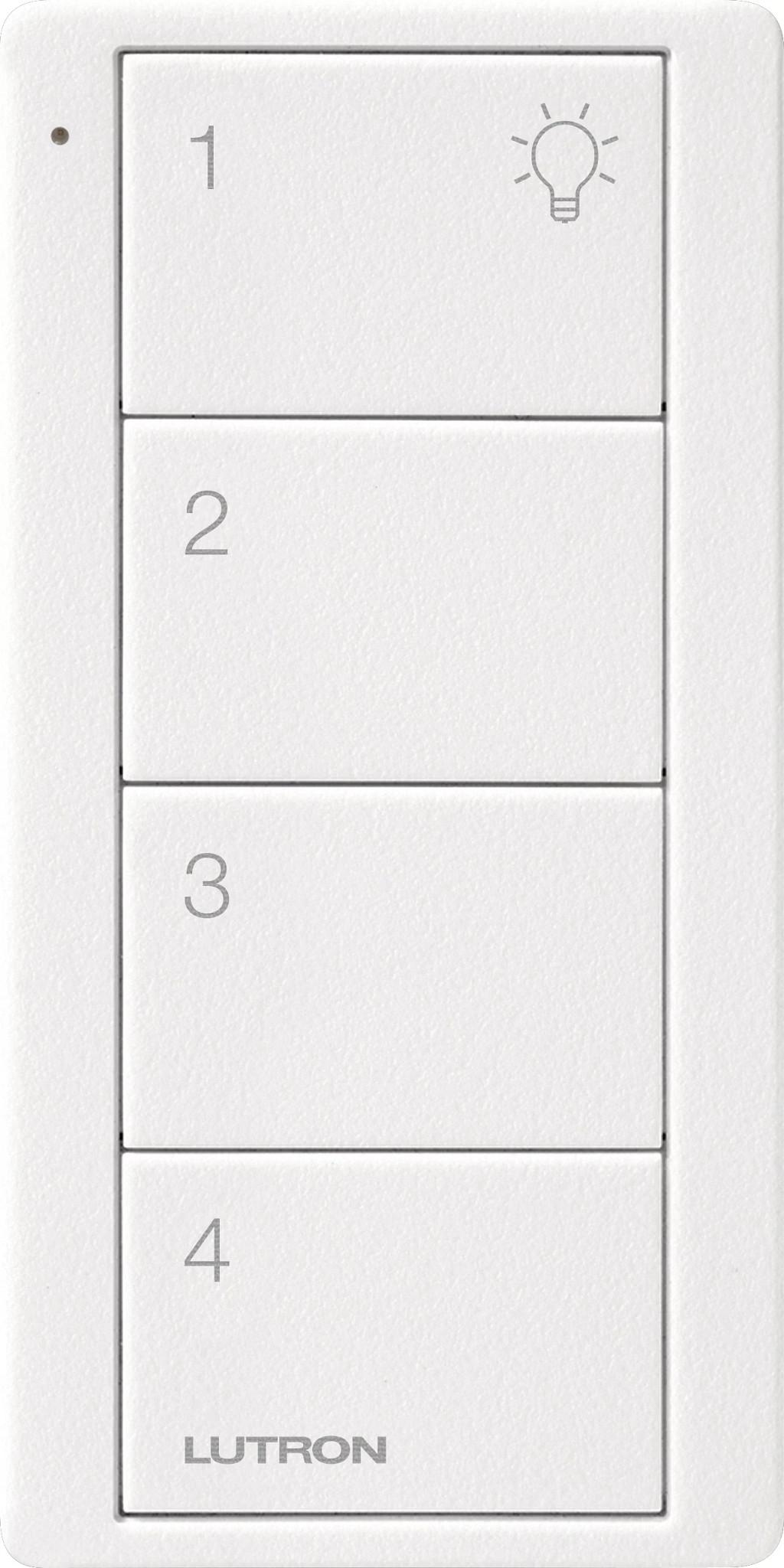 Lutron® PJ2-4B-TSW-P14 Lighting Control Remotes