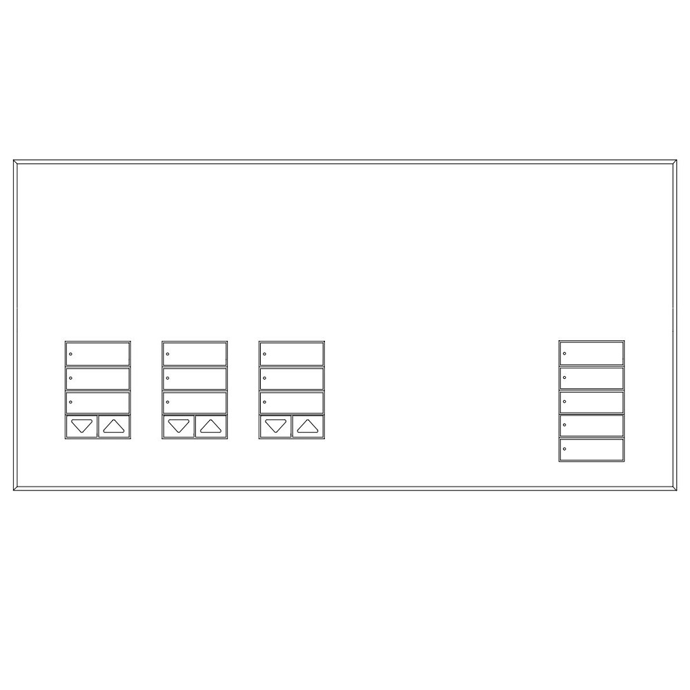Lutron® QSGR-TC-3S-WH Lighting Control Systems