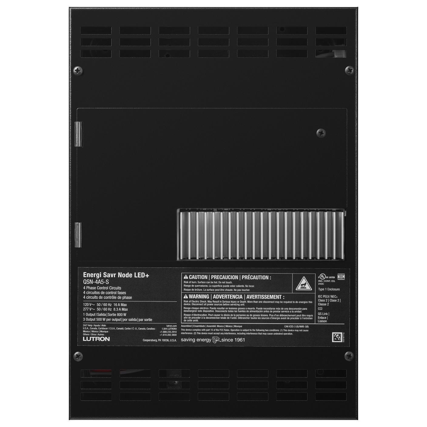 Lutron® QSN-4A5-S Lighting Control Power Modules
