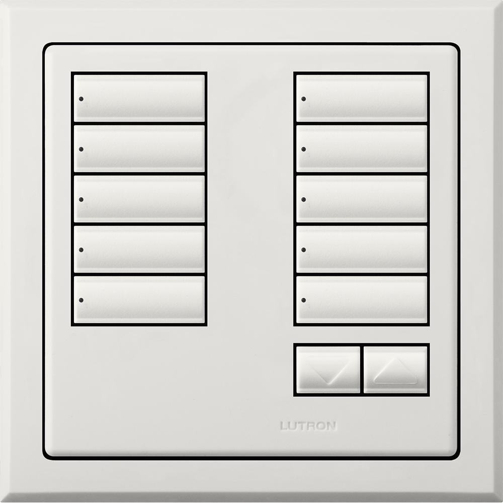 Lutron® QSWE-10BRLI-AW Dimmer Switches
