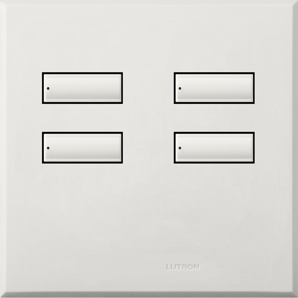 Lutron® QSWE-4BN-AW Dimmer Switches