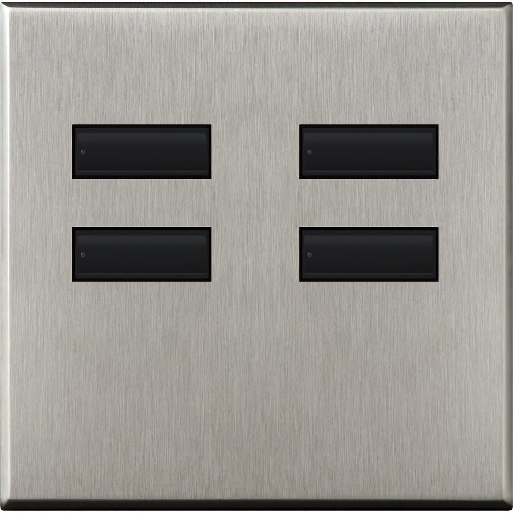 Lutron® QSWE-4BN-SN Dimmer Switches