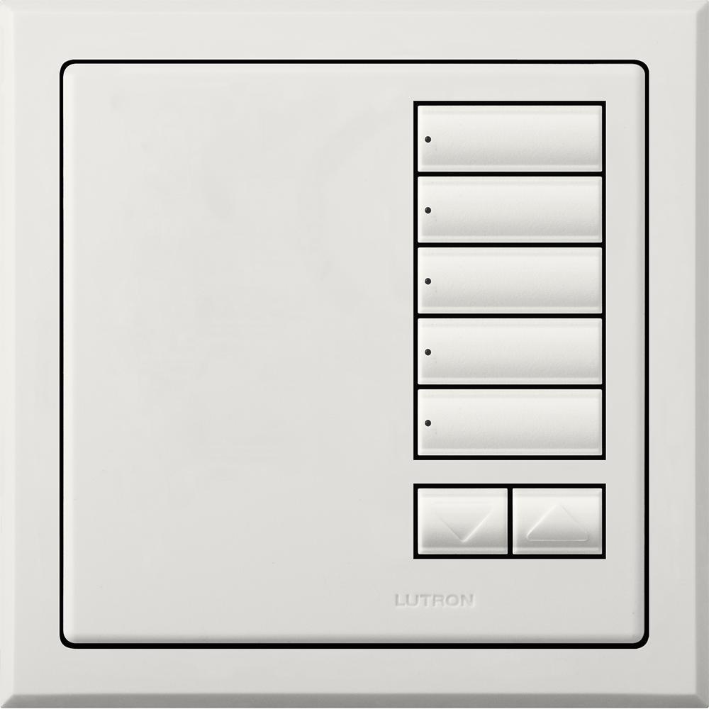 Lutron® QSWE-5BRLI-AW Dimmer Switches
