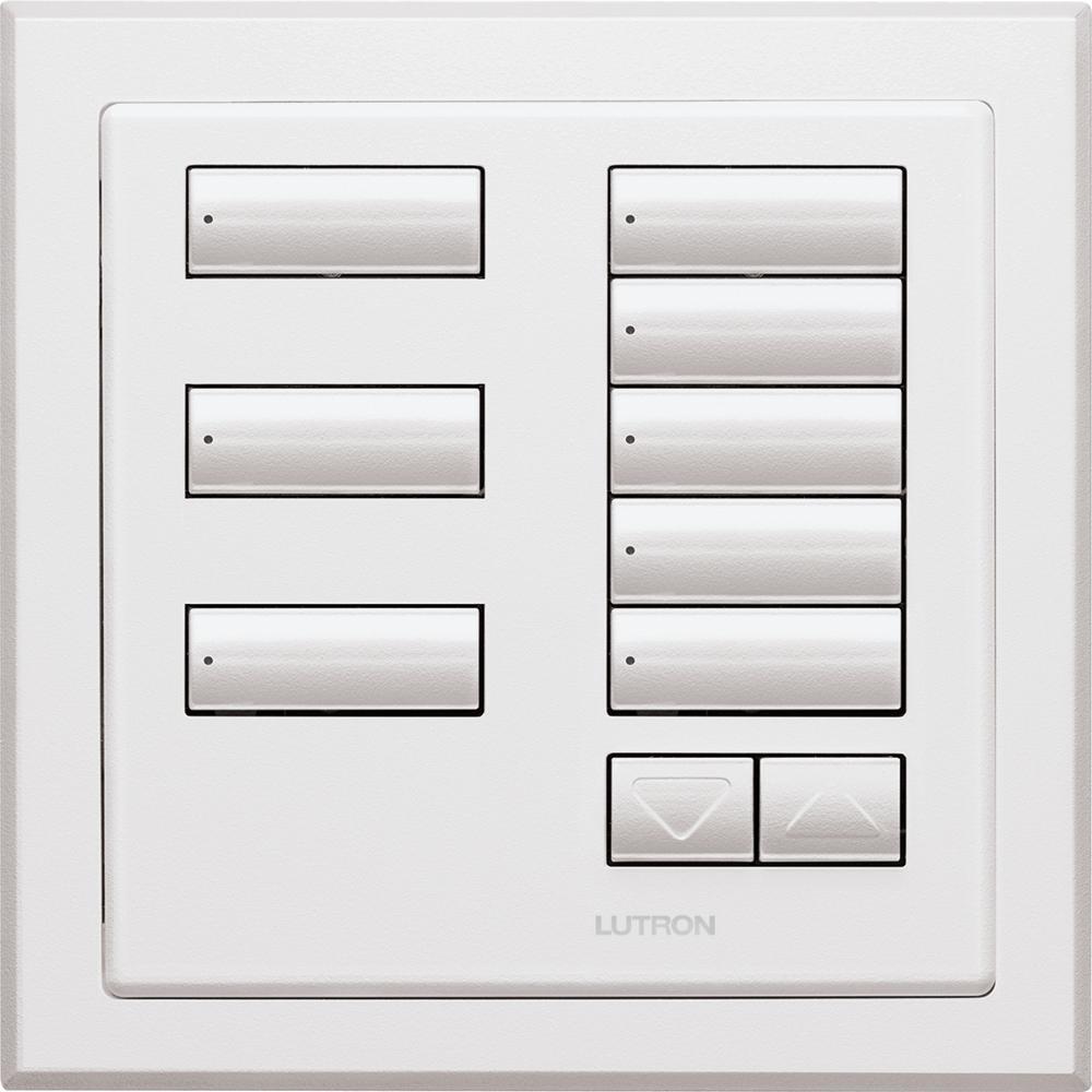 Lutron® QSWE-8BRLI-AW Dimmer Switches