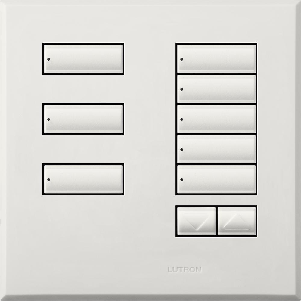 Lutron® QSWE-8BRLN-AW Dimmer Switches