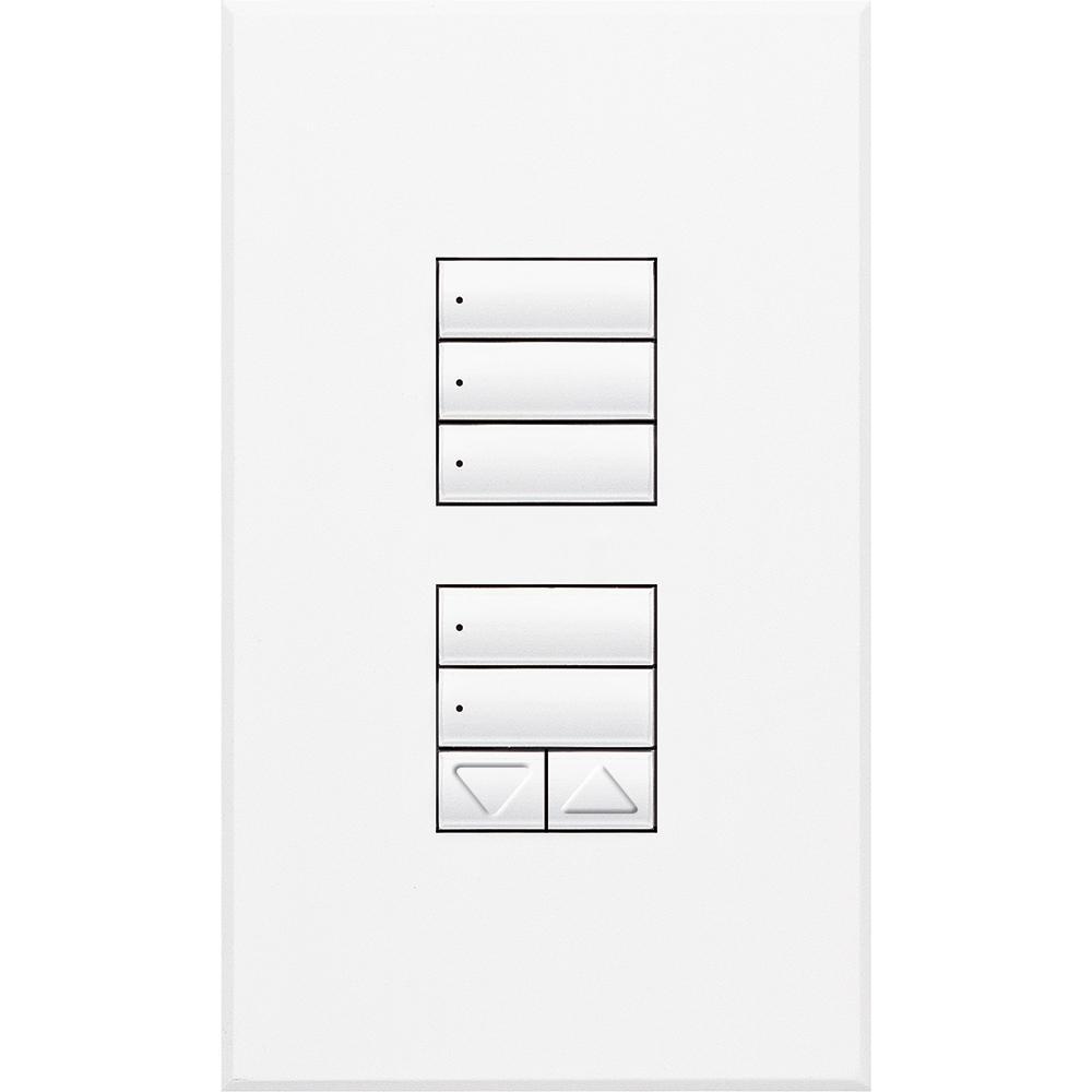 Lutron® QSWS2-1RLDN-WH Lighting Control Systems