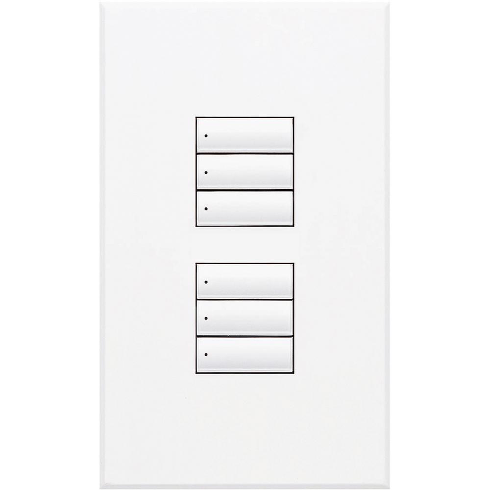Lutron® QSWS2-3BDN-WH Lighting Control Systems