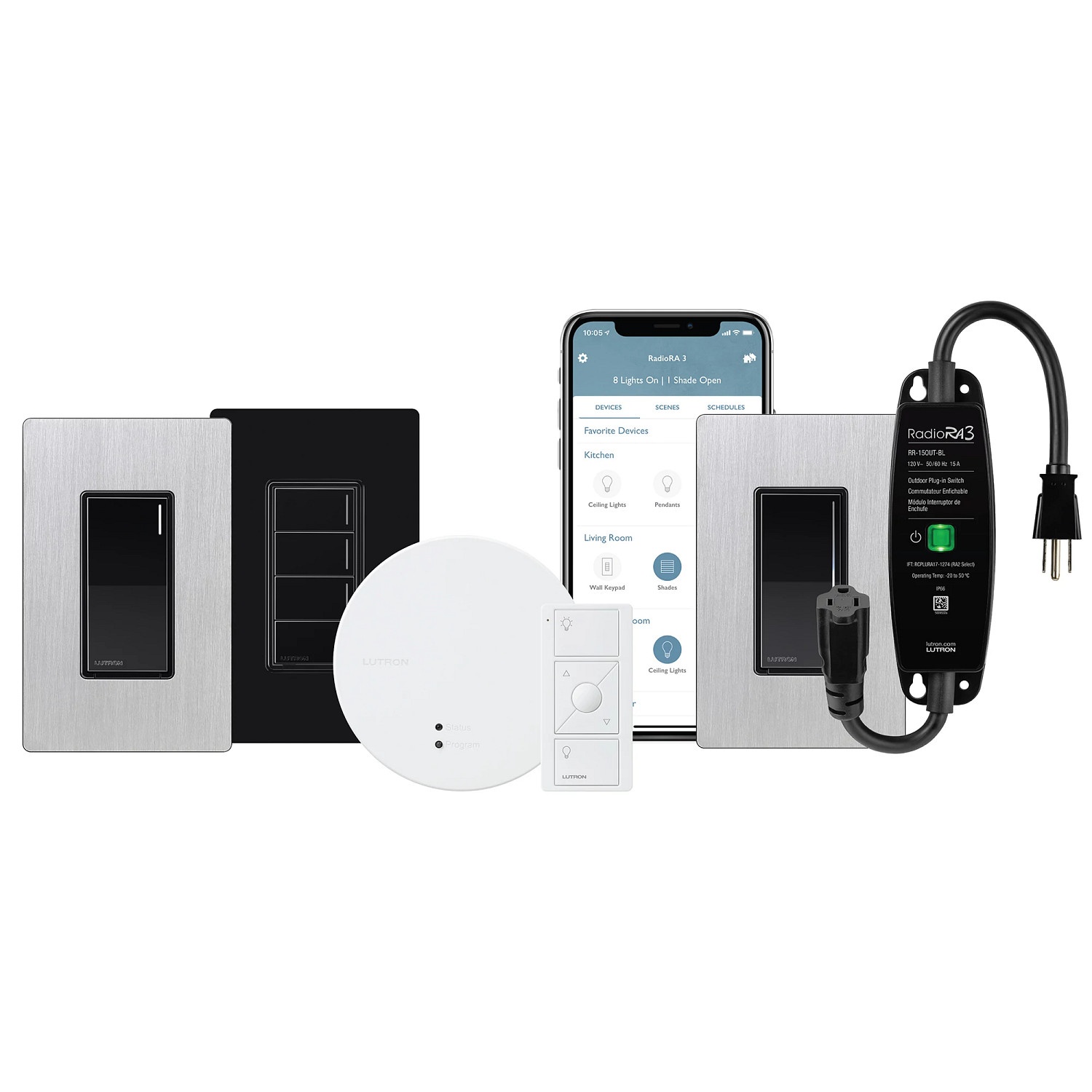 Lutron® RR-PROC3-KIT1 Dimmer Accessories