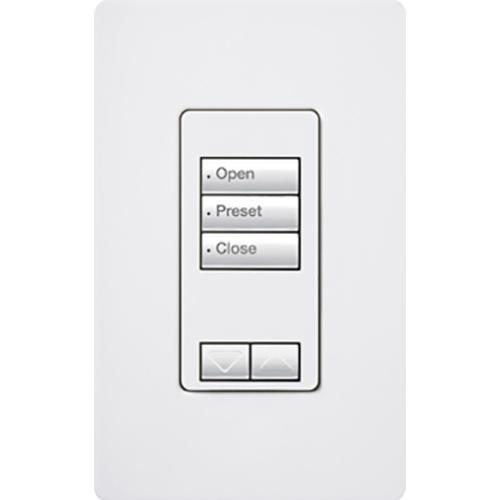 Lutron® RRD-W3BRL-WH Dimmer Remote & Accessory Switches