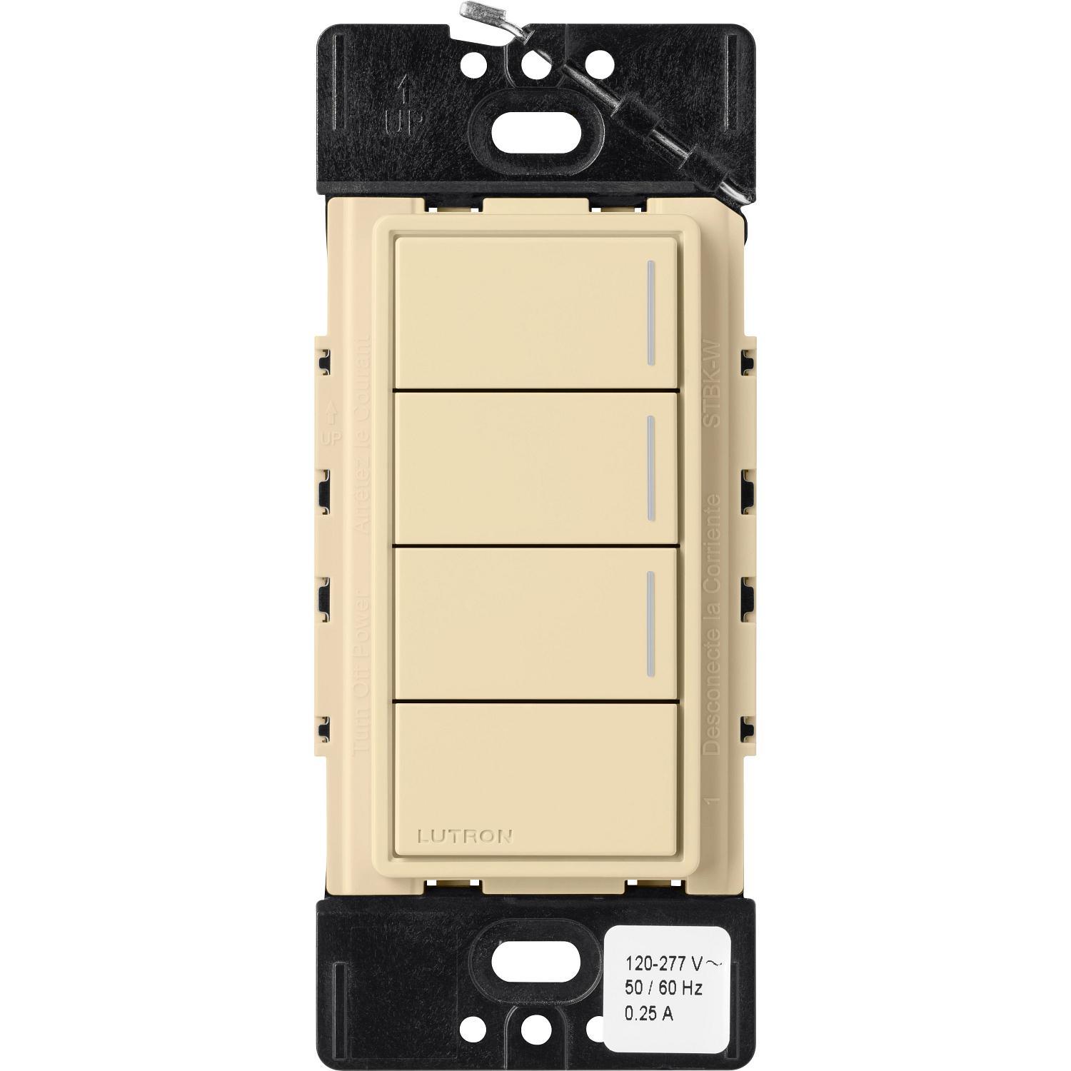 Lutron® RRST-HN3RL-IV Wall Switch Stations