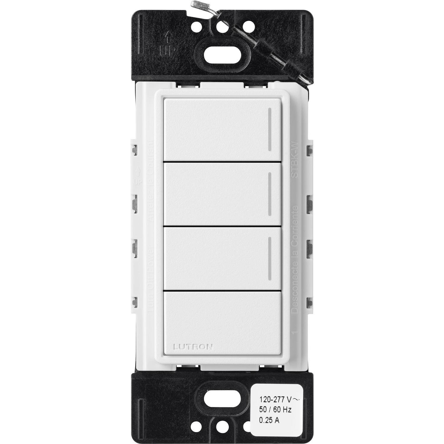 Lutron® RRST-HN3RL-SW Wall Switch Stations