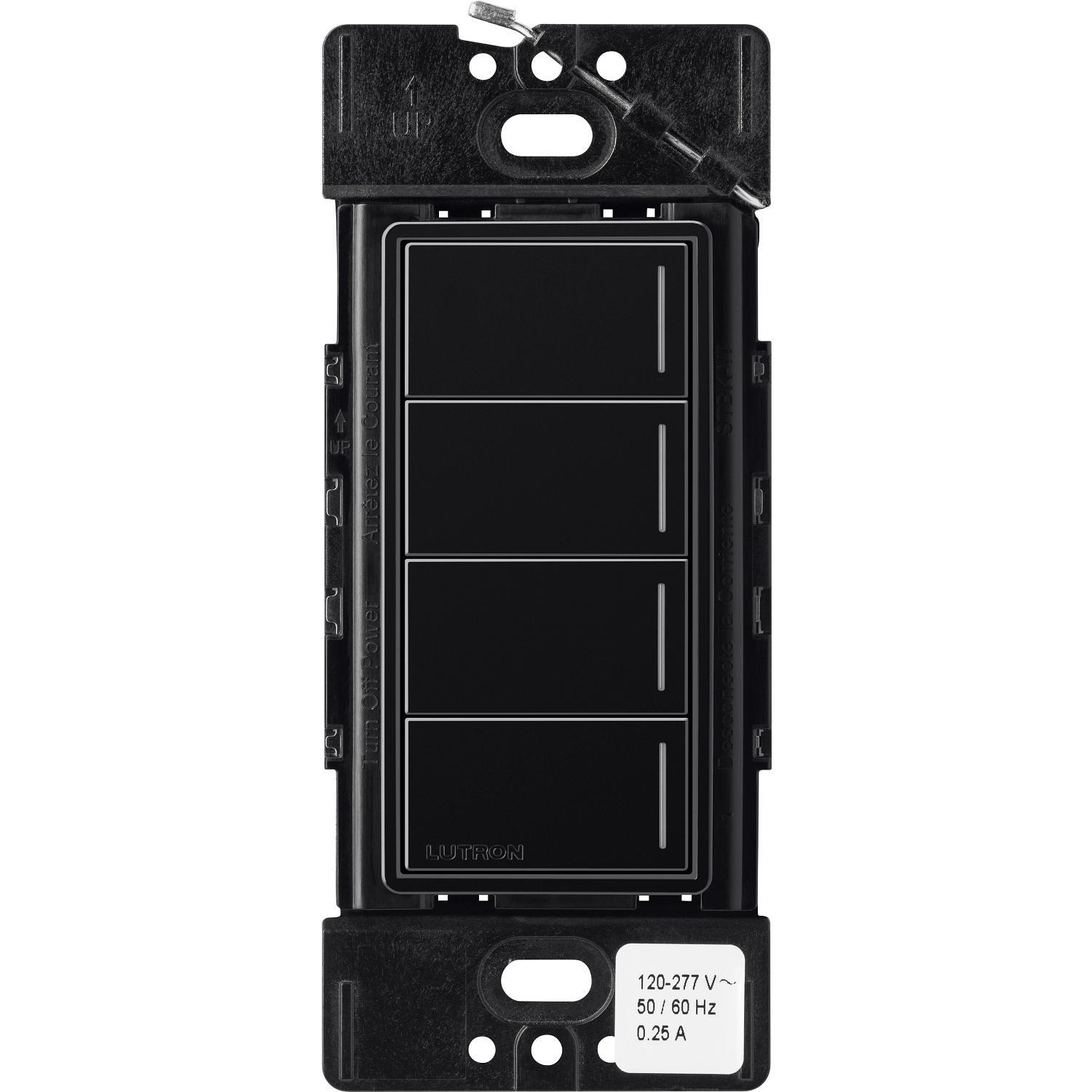 Lutron® RRST-HN4B-BL Wall Switch Stations