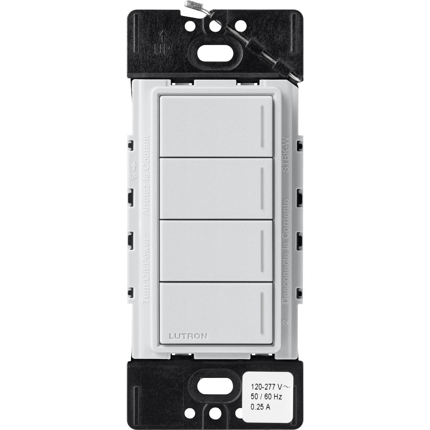 Lutron® RRST-HN4B-MI Wall Switch Stations