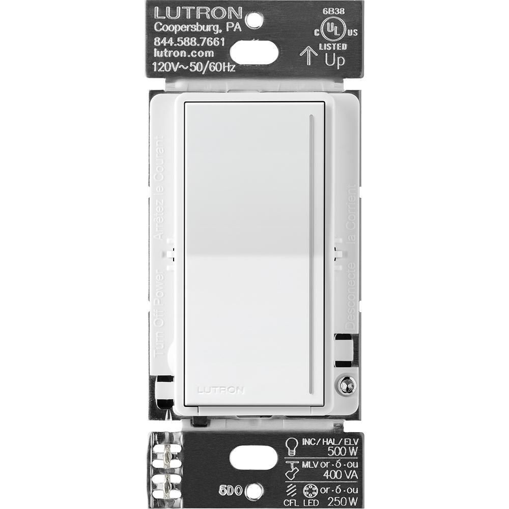 Lutron® RRST-RD-WH Dimmer Remote & Accessory Switches