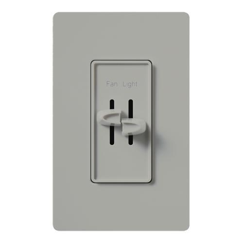 Lutron® S2-LFSQH-GR Combination Switches Decorative