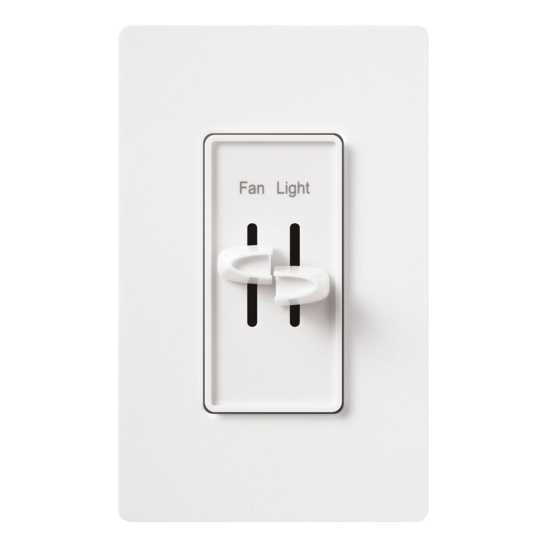 Lutron® S2-LFSQ-WH Fan Control Switches