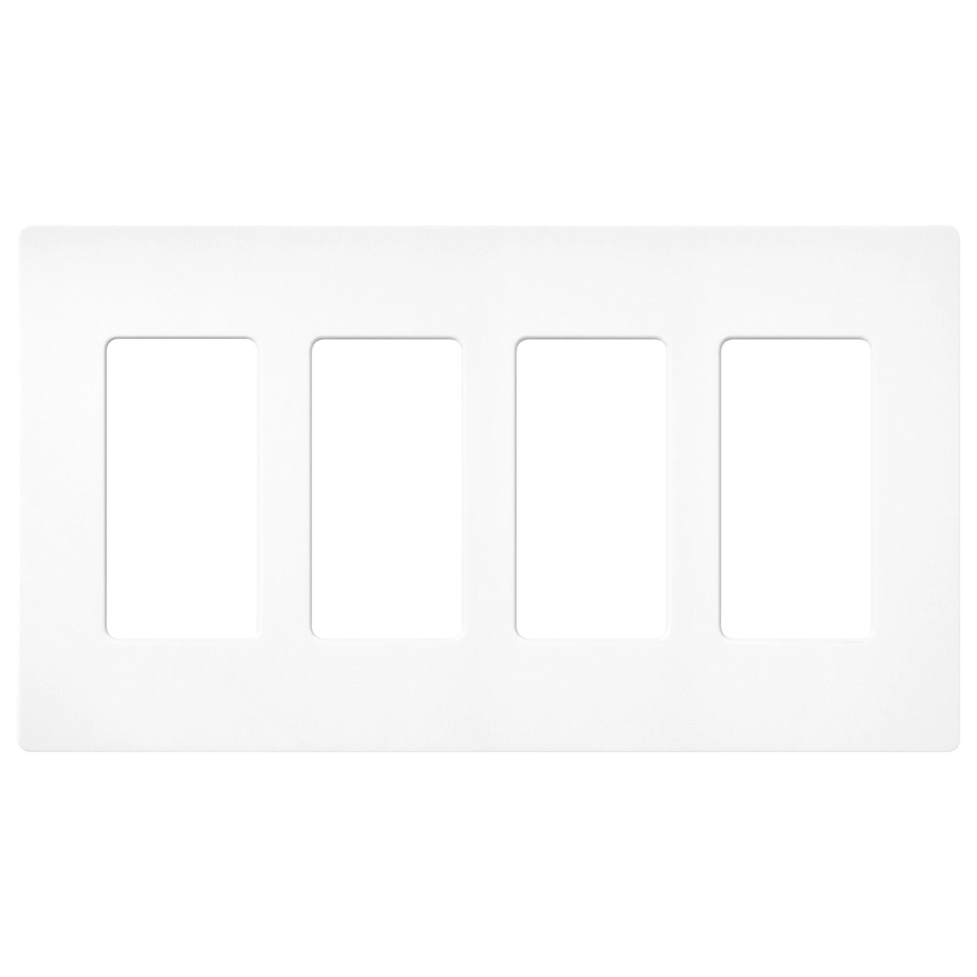 Lutron® SC-4-BW Decorative Wallplates