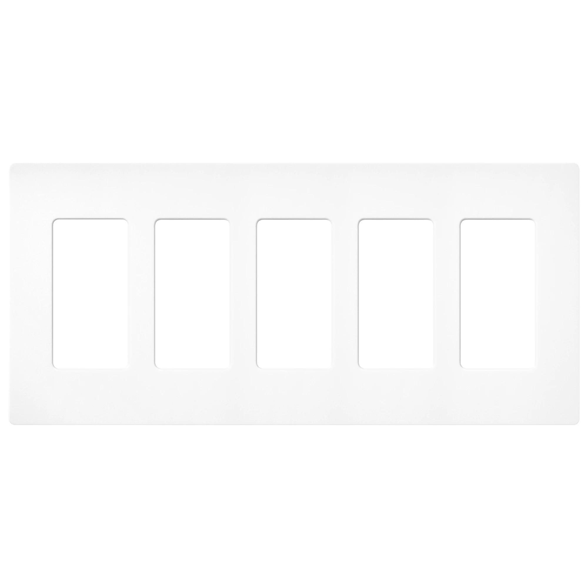 Lutron® SC-5-BW Decorative Wallplates