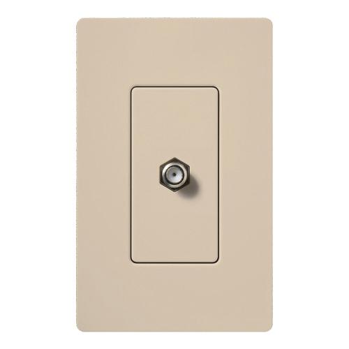 Lutron® SC-CJ-TP A/V Coax/F Type Jacks & Insert Modules