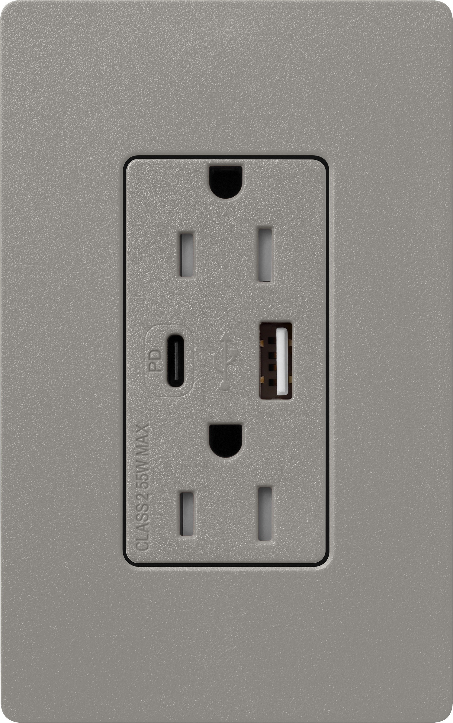 Lutron® SCR-15-ACTR-CS Receptacles & USB Ports
