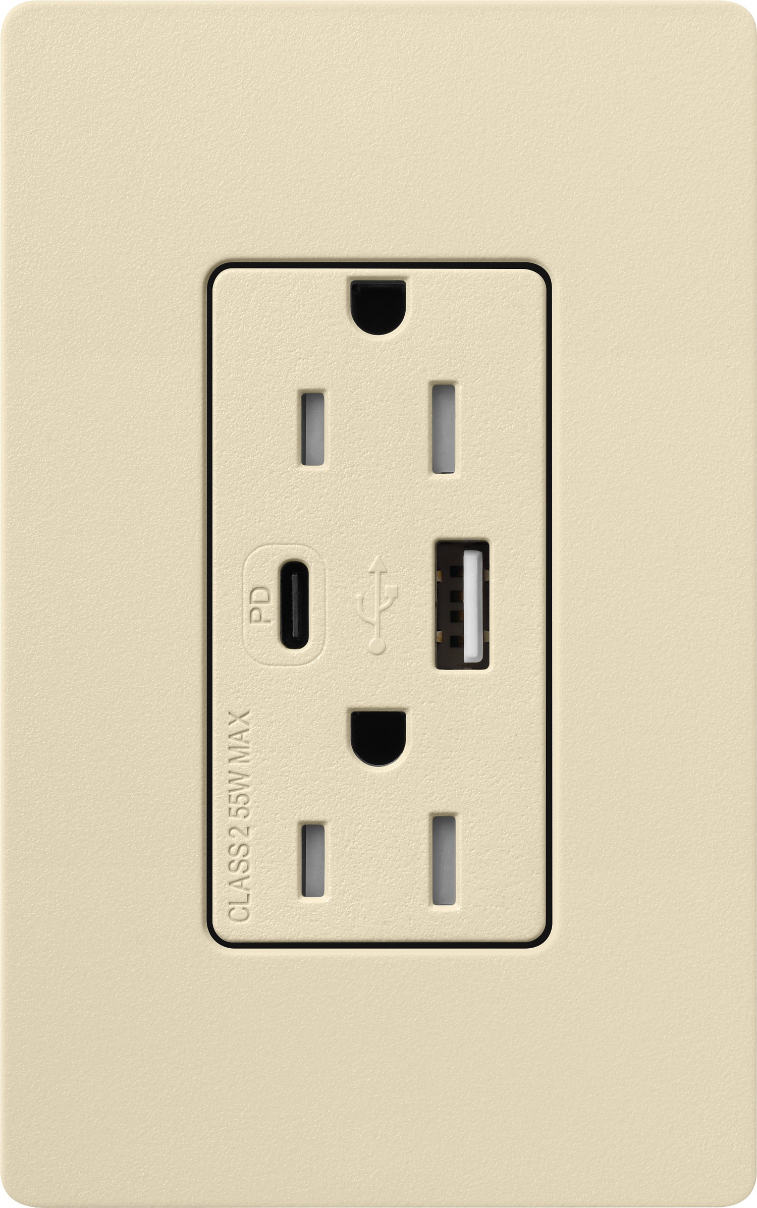 Lutron® SCR-15-ACTR-SD Receptacles & USB Ports