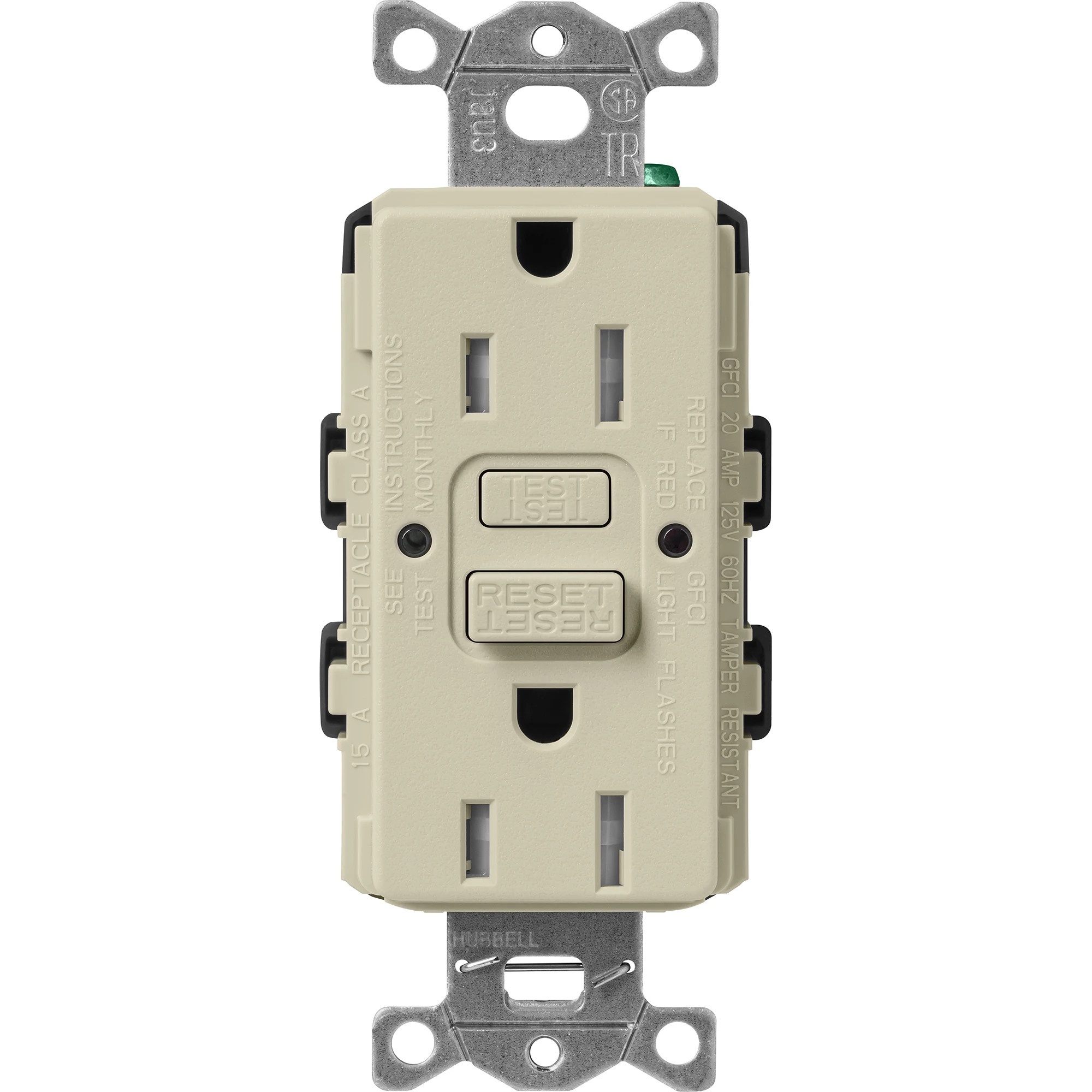 Lutron® SCR-15-GFST-CY GFCI Receptacles