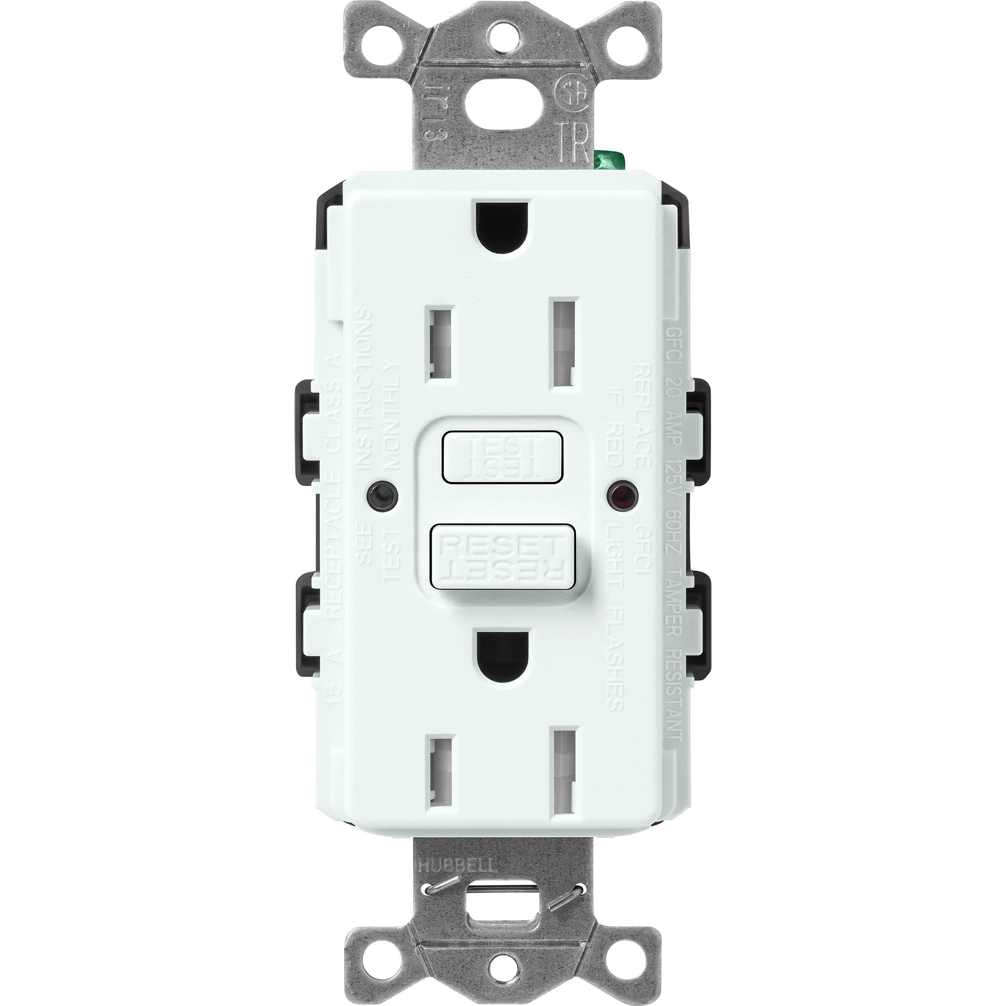 Lutron® SCR-15-GFST-GL GFCI Receptacles