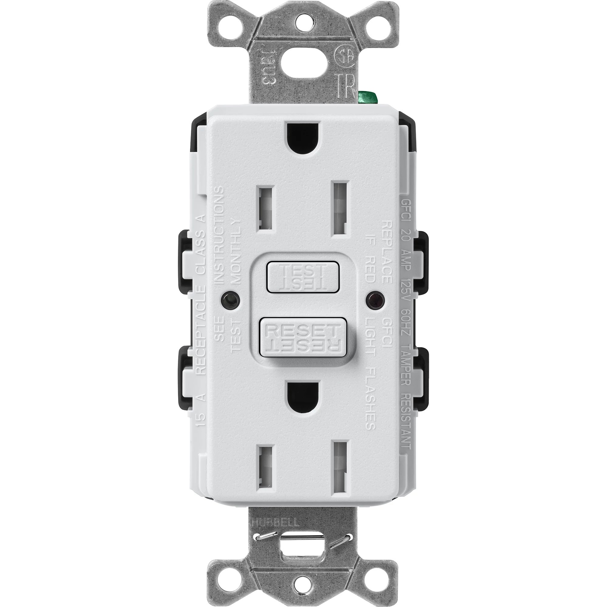 Lutron® SCR-15-GFST-MI GFCI Receptacles