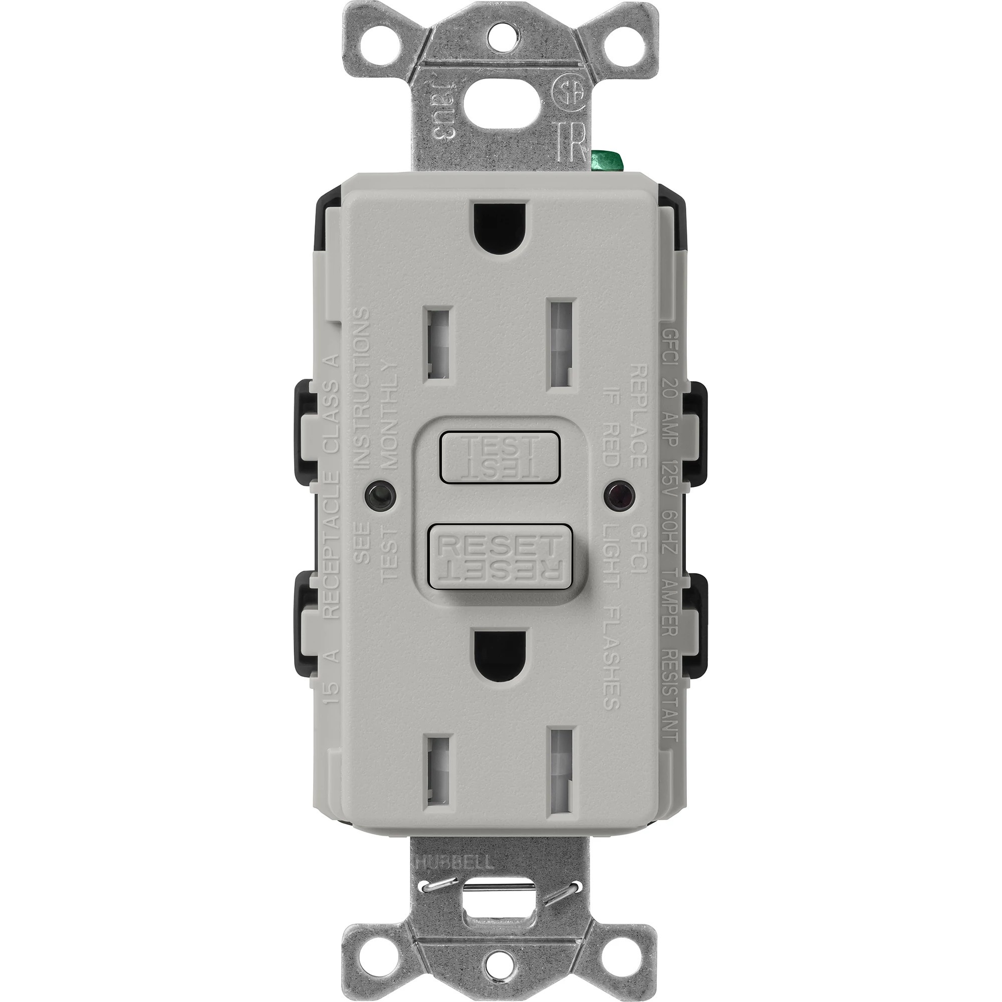 Lutron® SCR-15-GFST-PB GFCI Receptacles