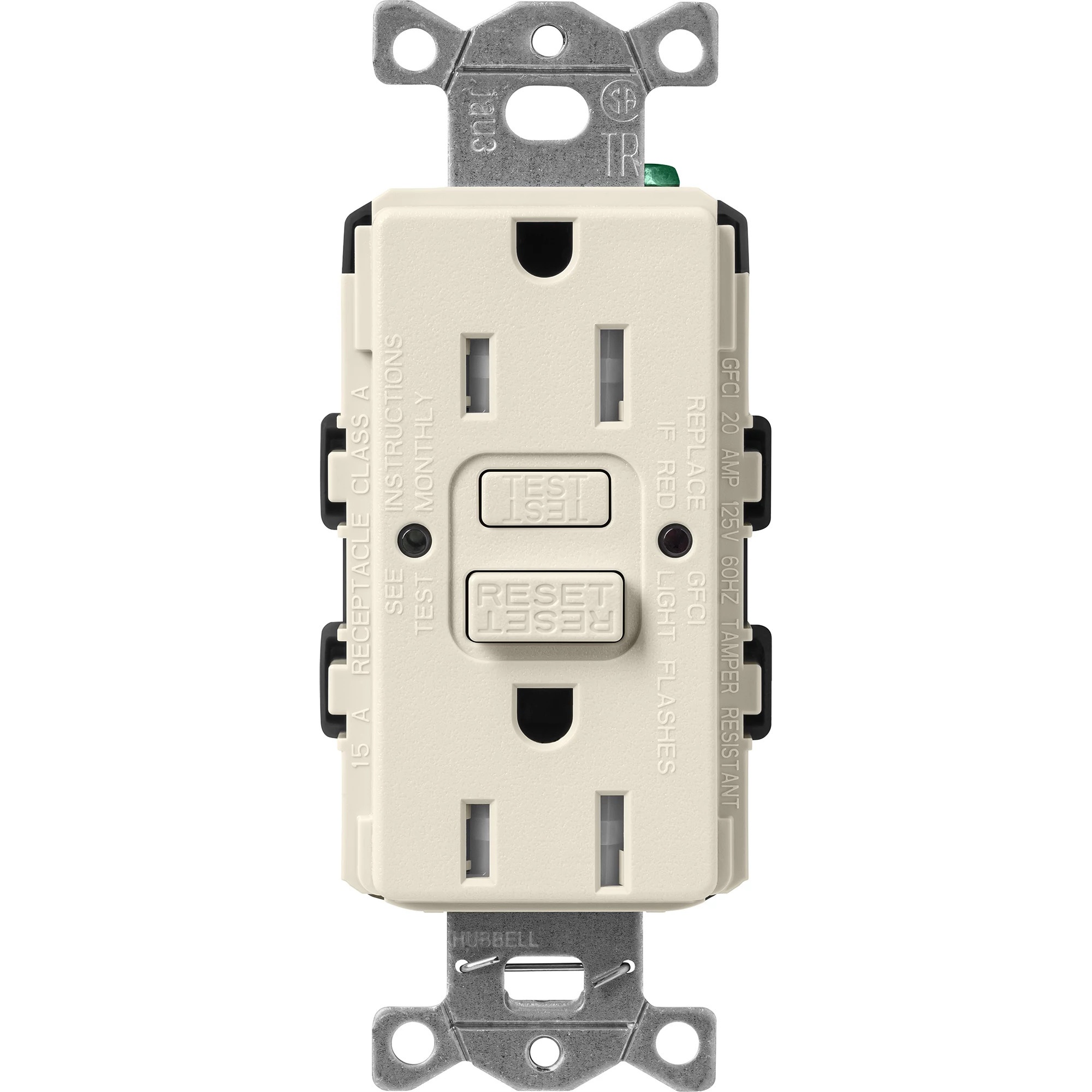 Lutron® SCR-15-GFST-PM GFCI Receptacles