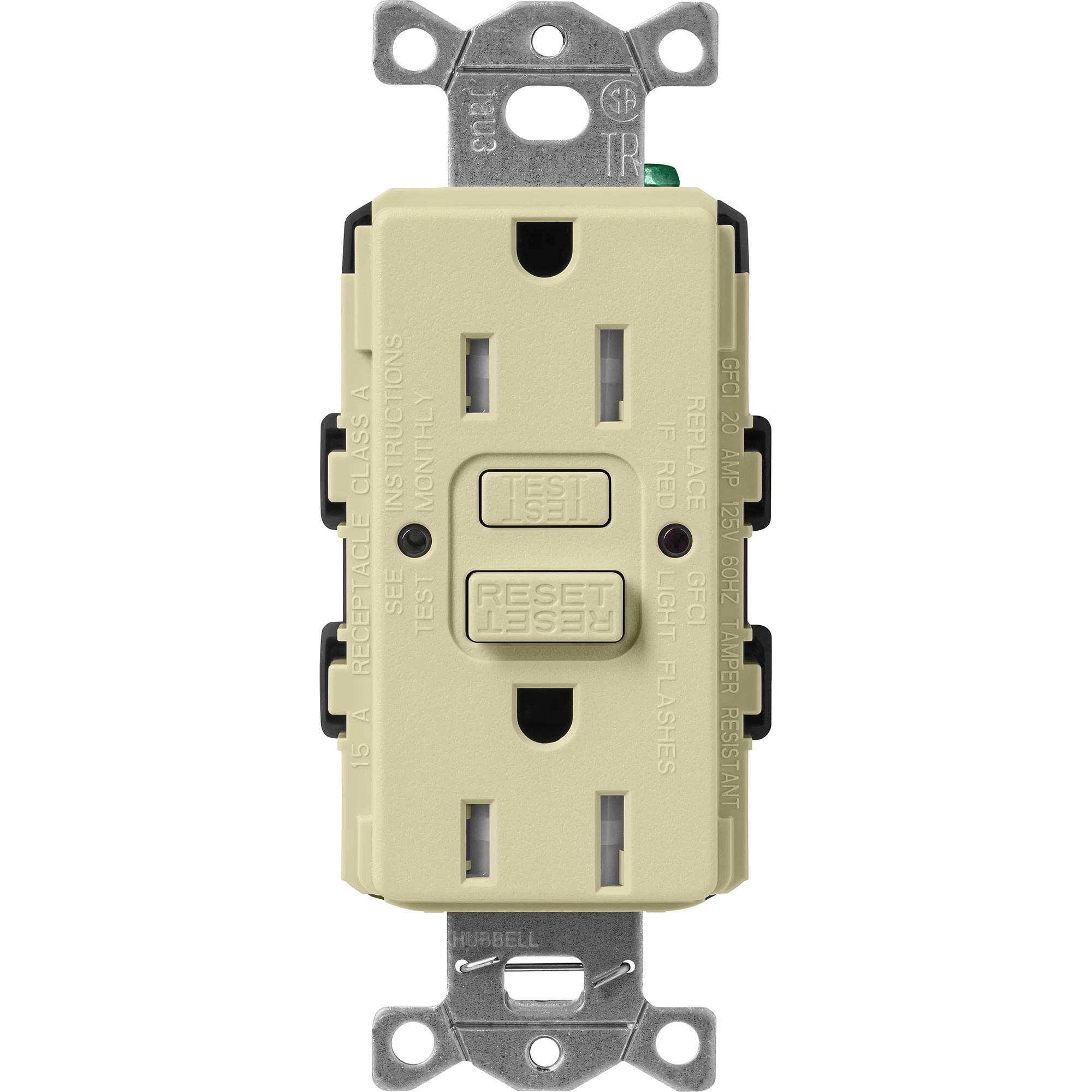 Lutron® SCR-15-GFST-SA GFCI Receptacles