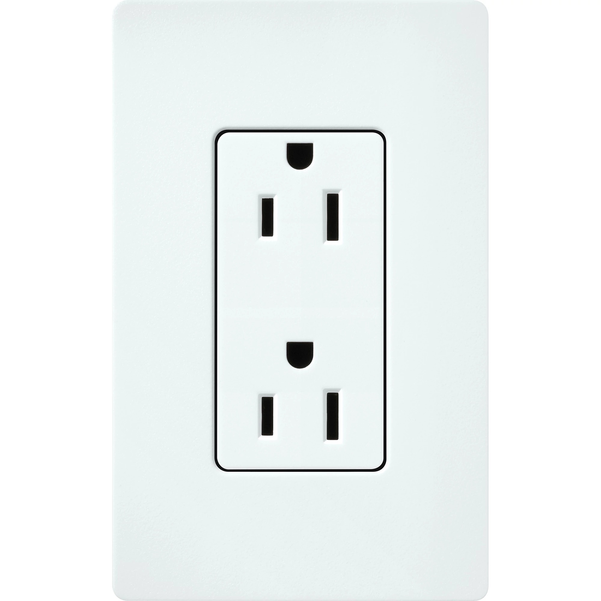 Lutron® SCR-15-GL Straight Blade Receptacles