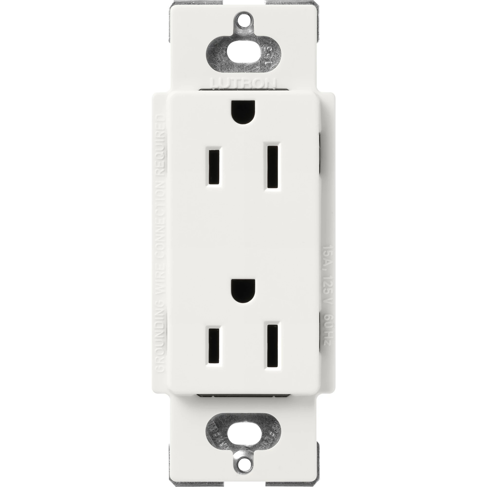 Lutron® SCR-15-RW Straight Blade Receptacles