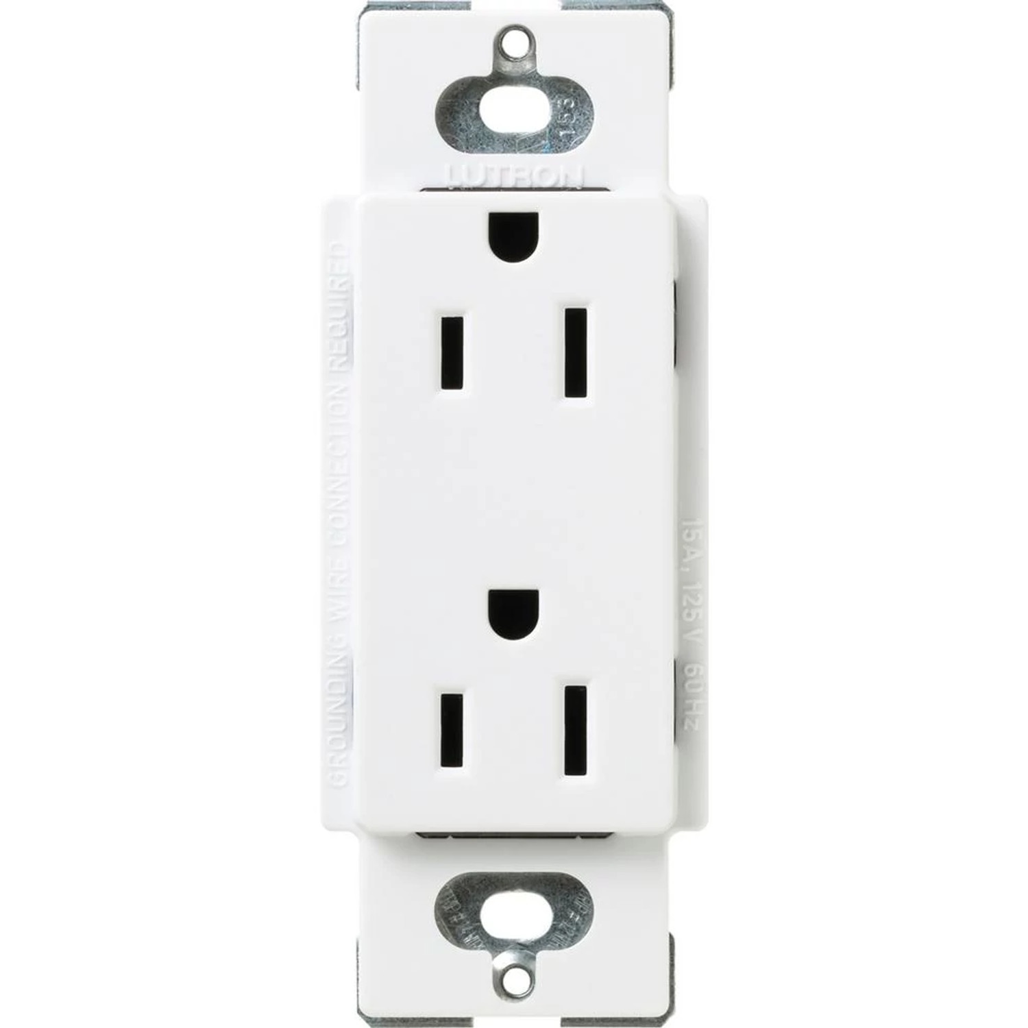 Lutron® SCR-15-SW Straight Blade Receptacles