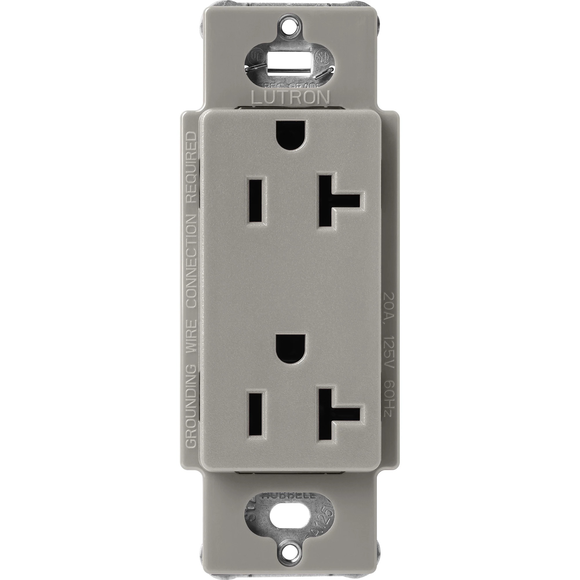 Lutron® SCR-20-CS Straight Blade Receptacles