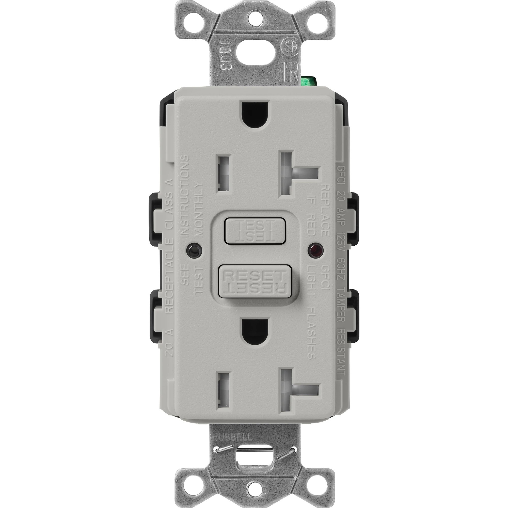 Lutron® SCR-20-GFST-PB GFCI Receptacles