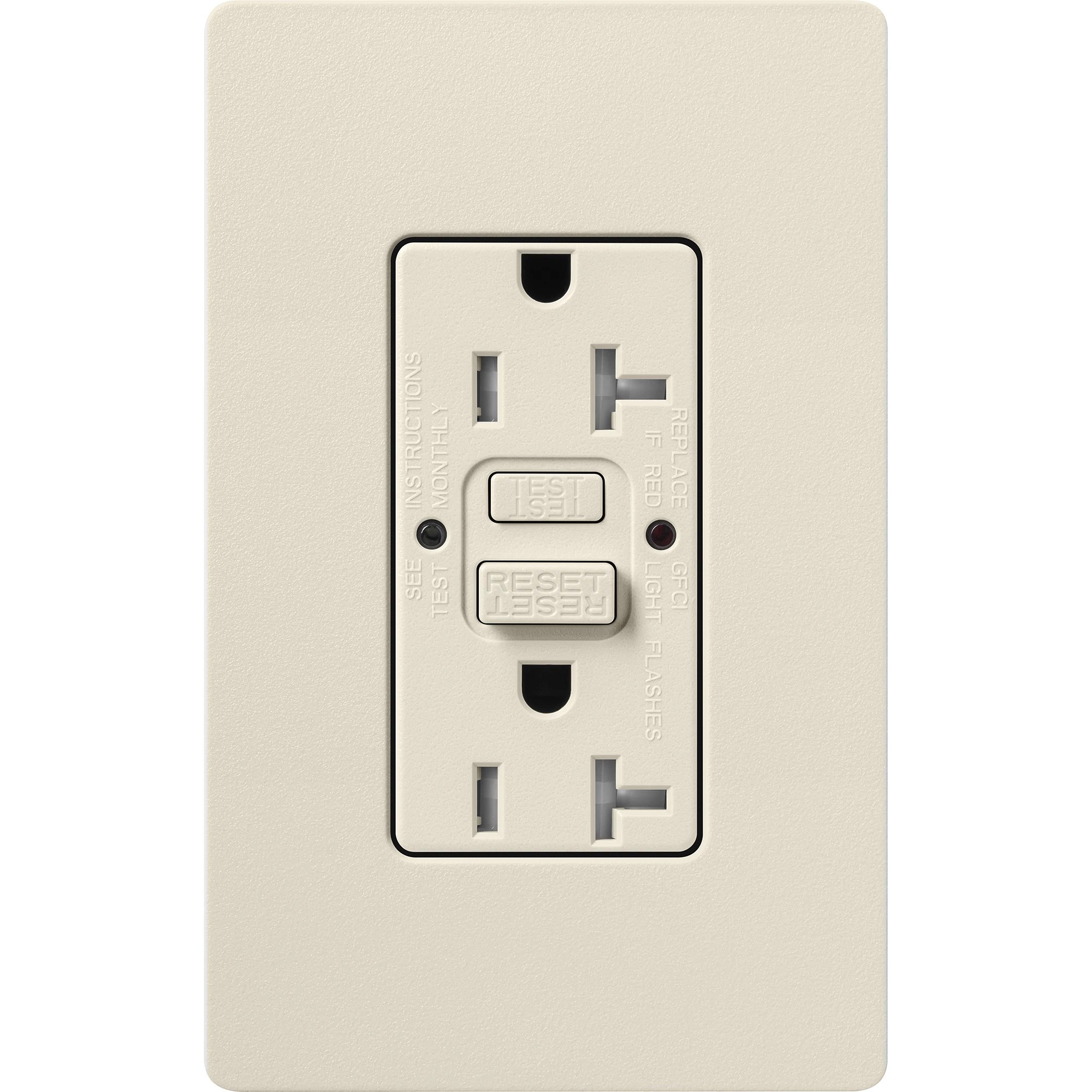 Lutron® SCR-20-GFST-PM GFCI Receptacles