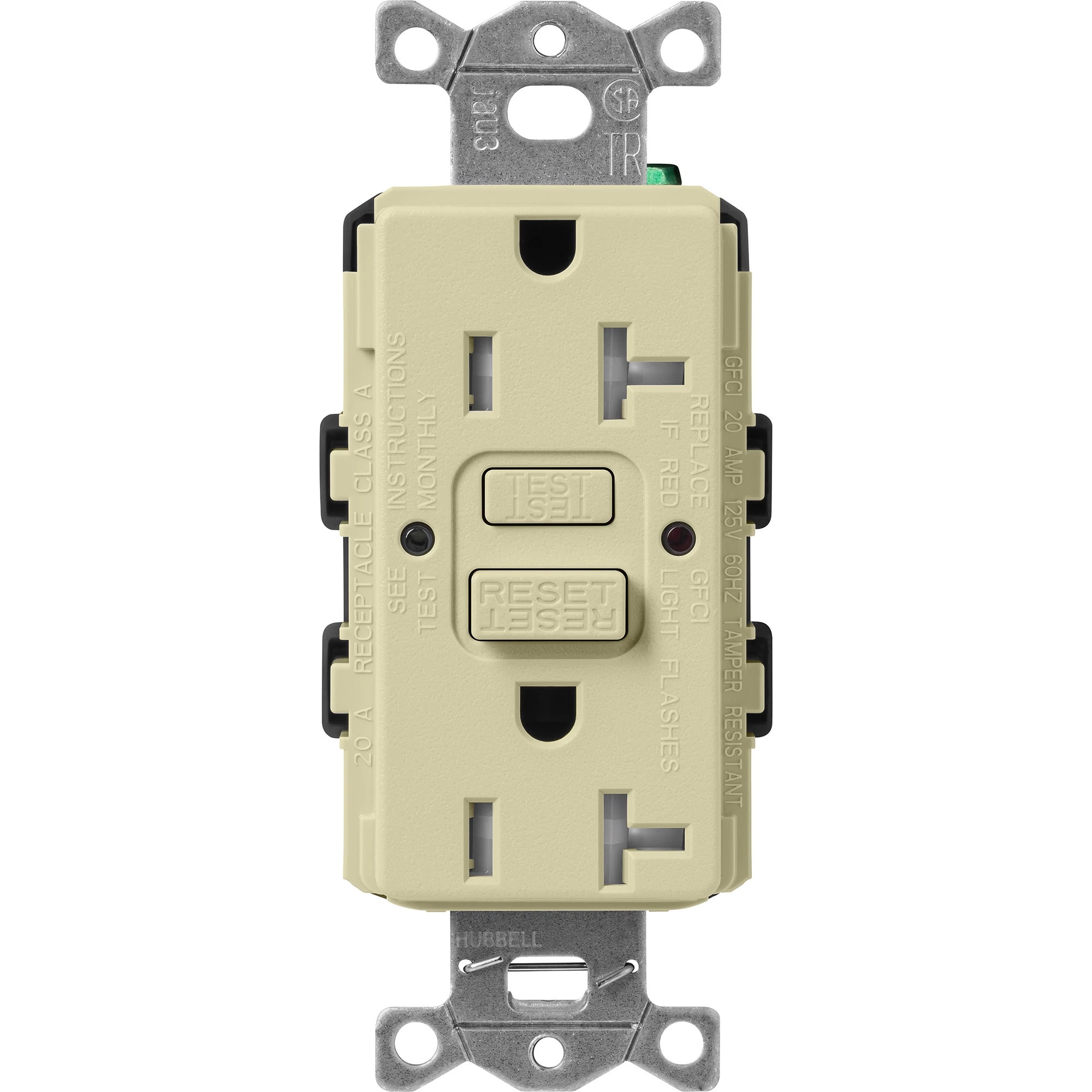 Lutron® SCR-20-GFST-SA GFCI Receptacles