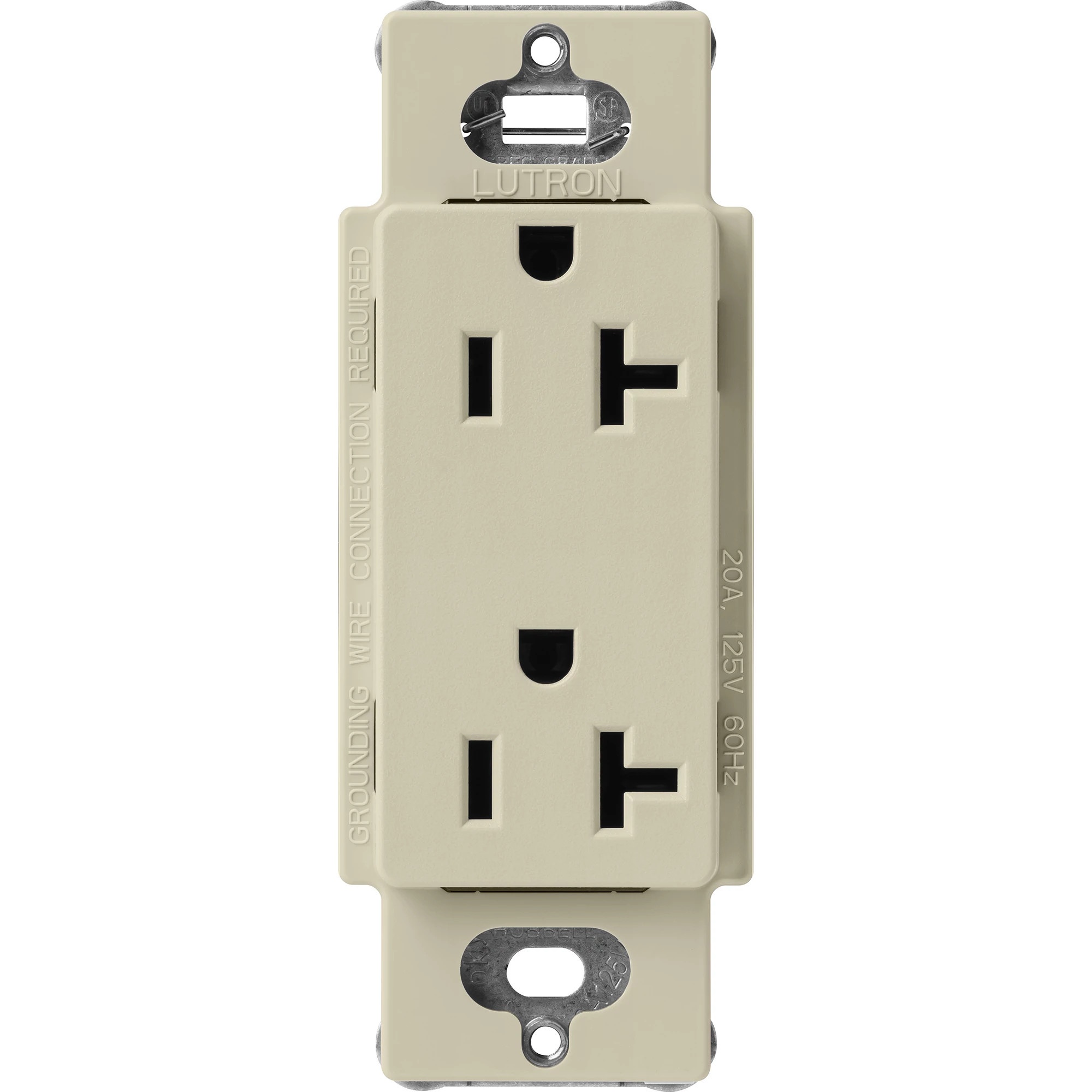 Lutron® SCR-20-SA Straight Blade Receptacles