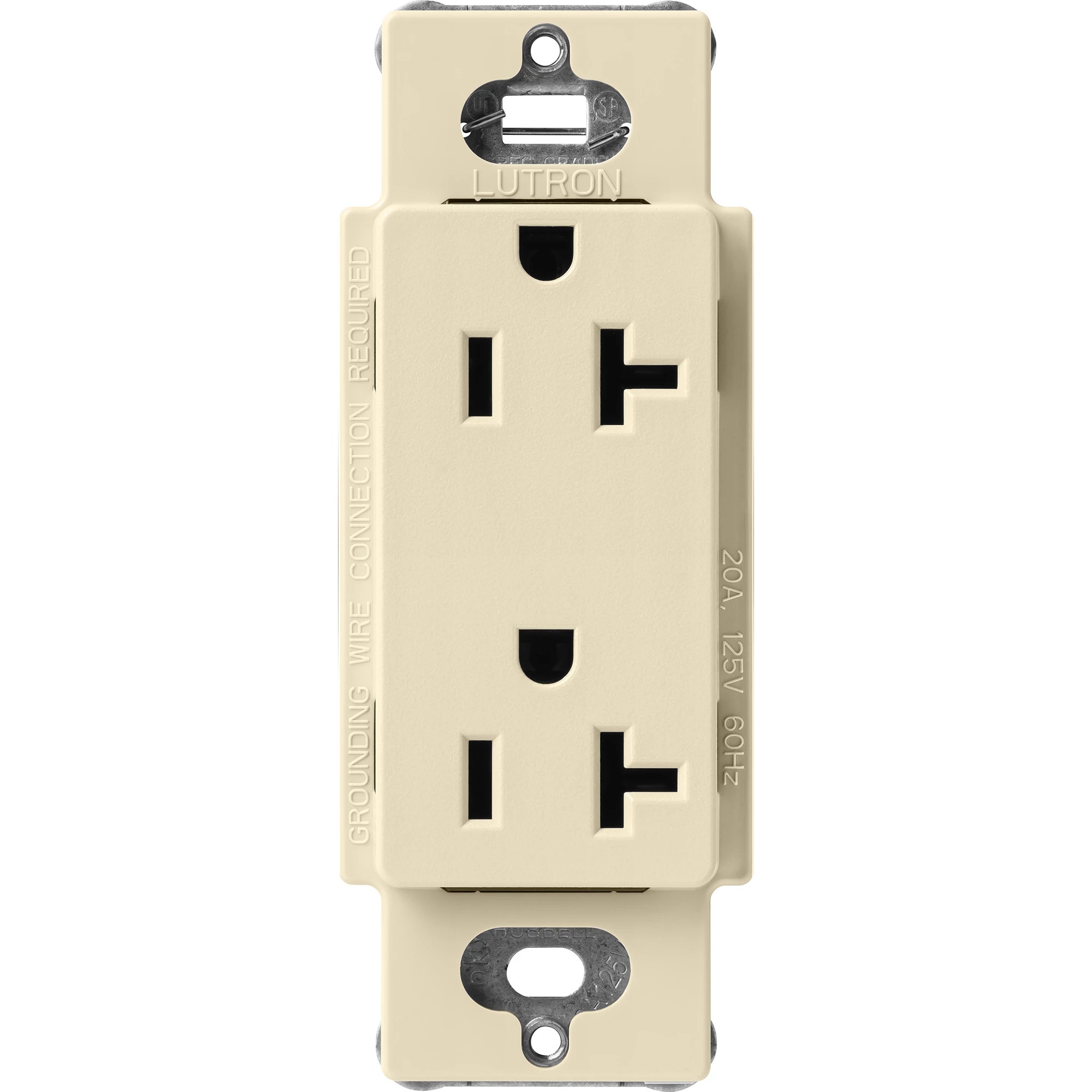 Lutron® SCR-20-SD Straight Blade Receptacles