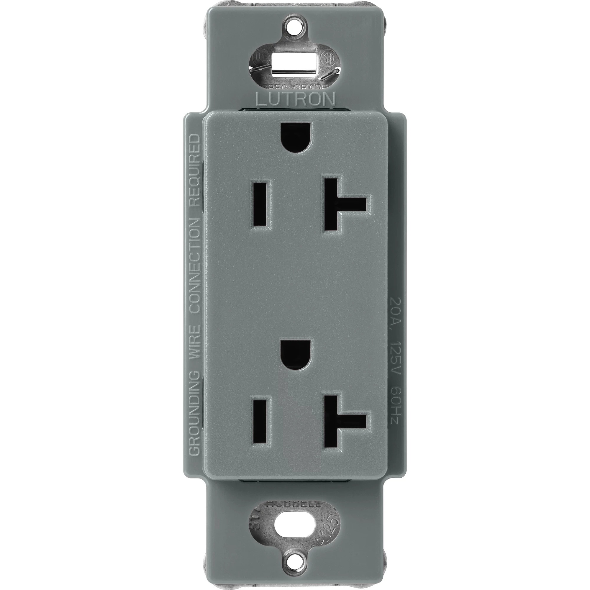 Lutron® SCR-20-SL Straight Blade Receptacles