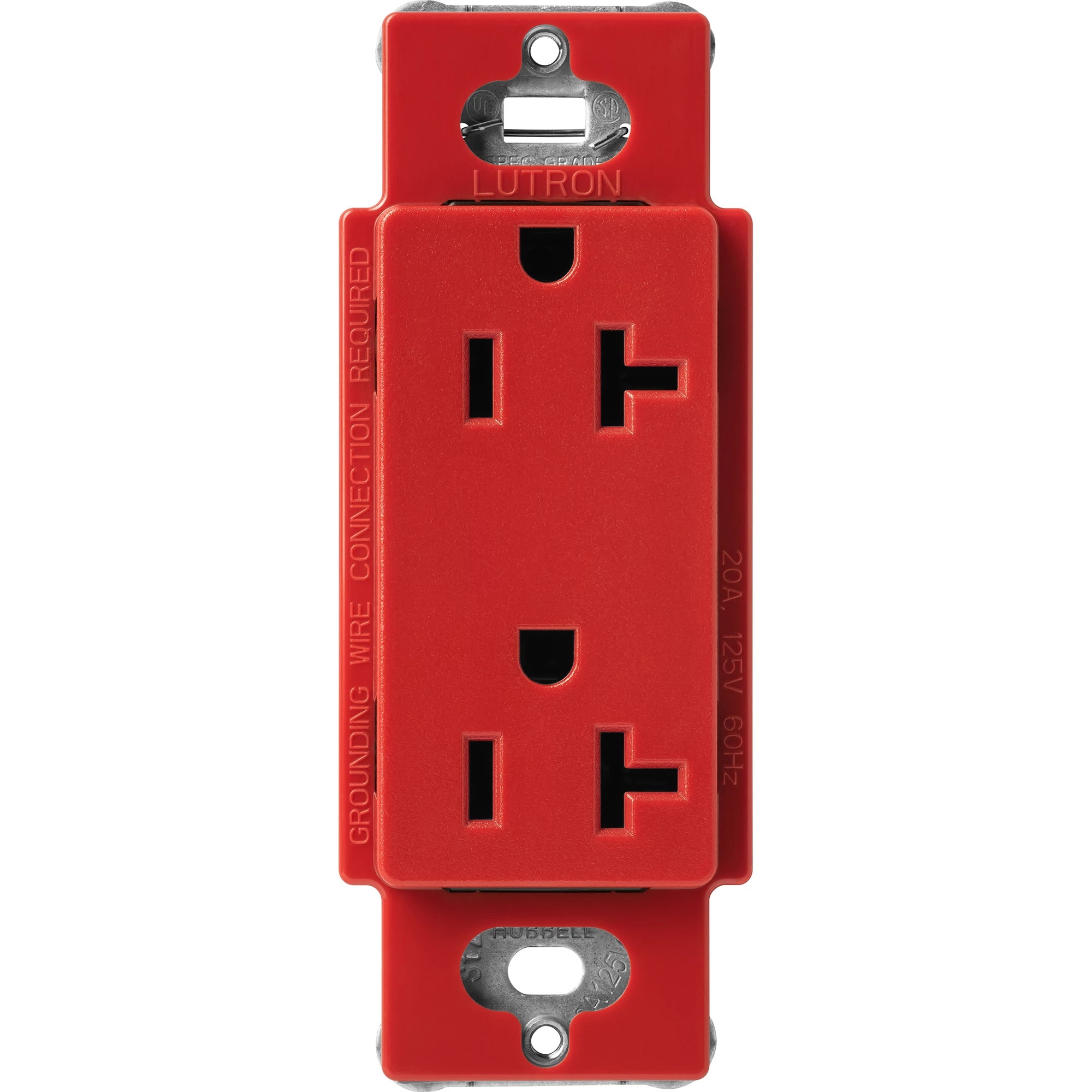 Lutron® SCR-20-SR Straight Blade Receptacles
