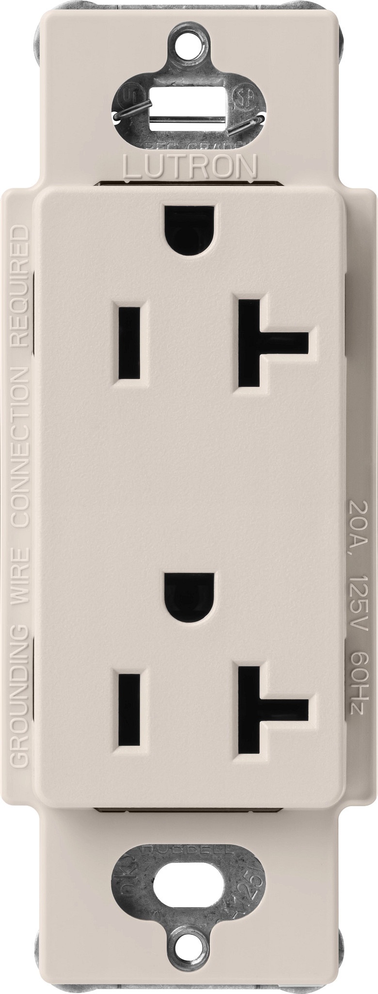 Lutron® SCR-20-TP Straight Blade Receptacles