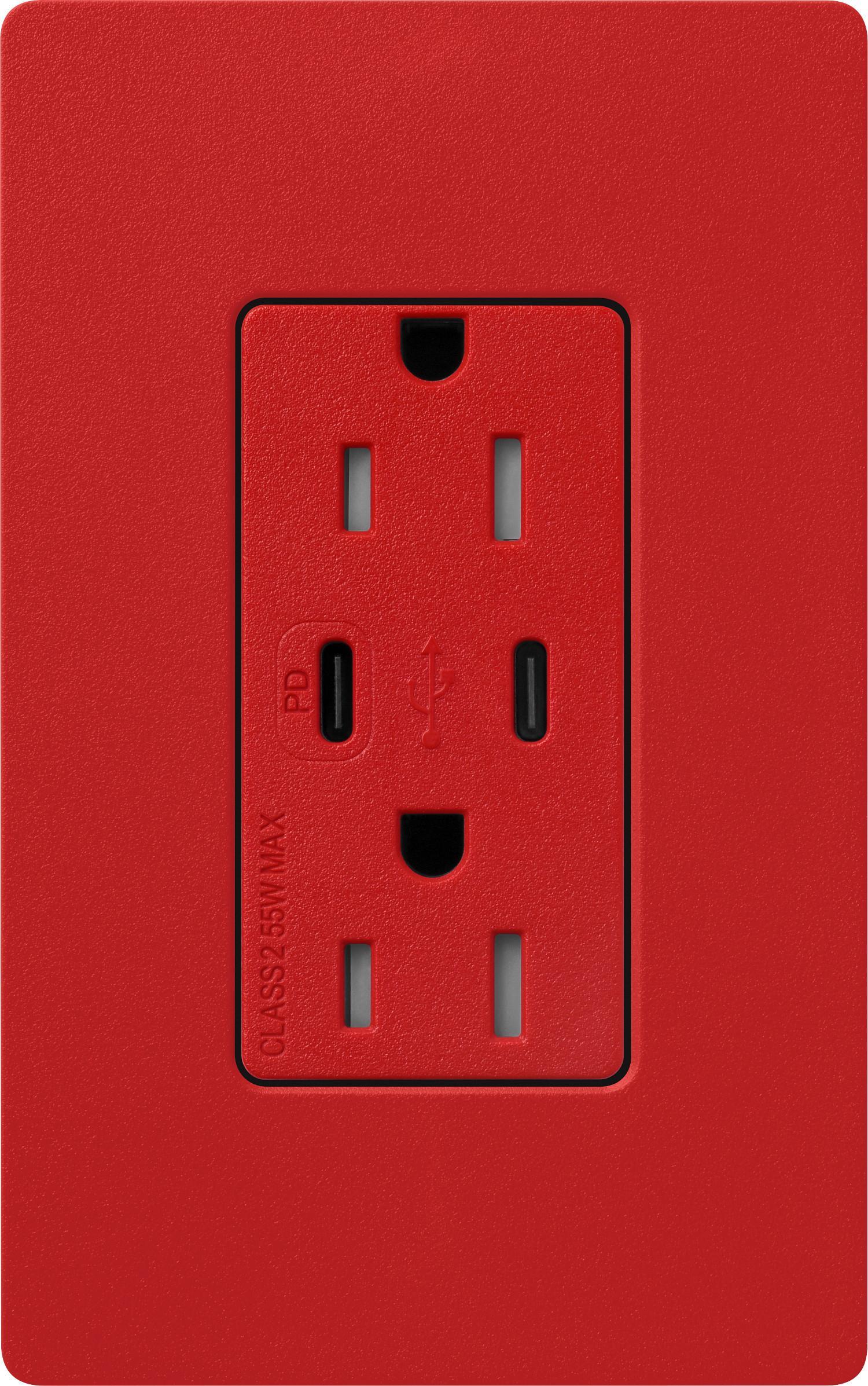 Lutron® SCR-15-CCTR-SR Straight Blade Receptacles